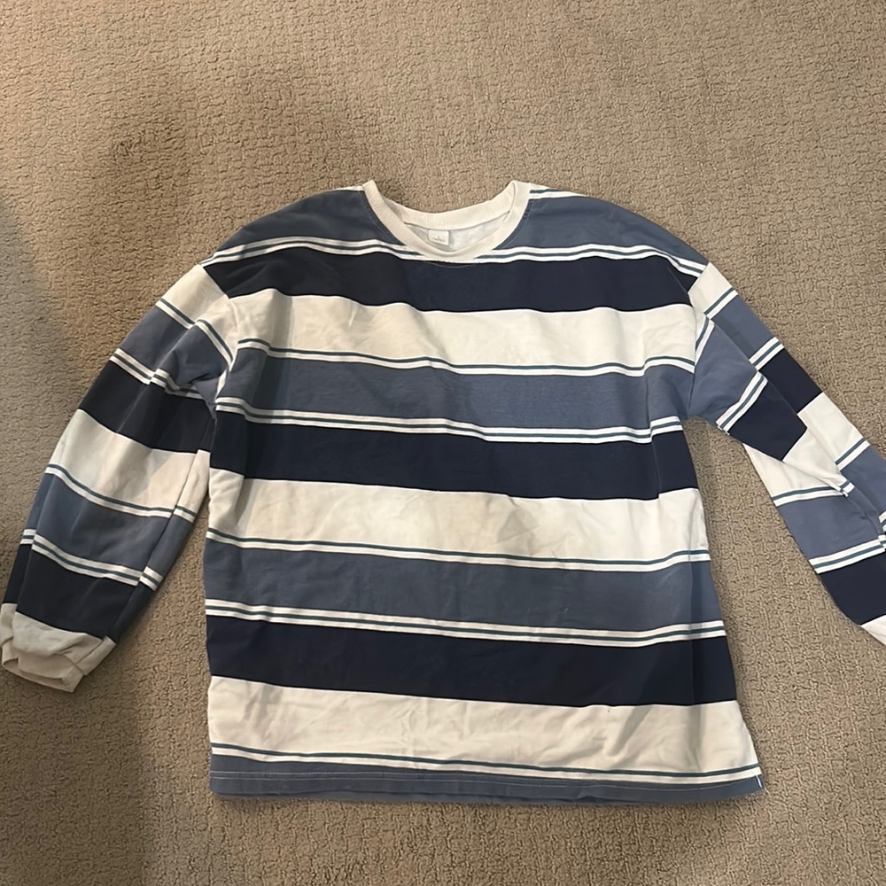 Oversized Stripped Long Sleeve